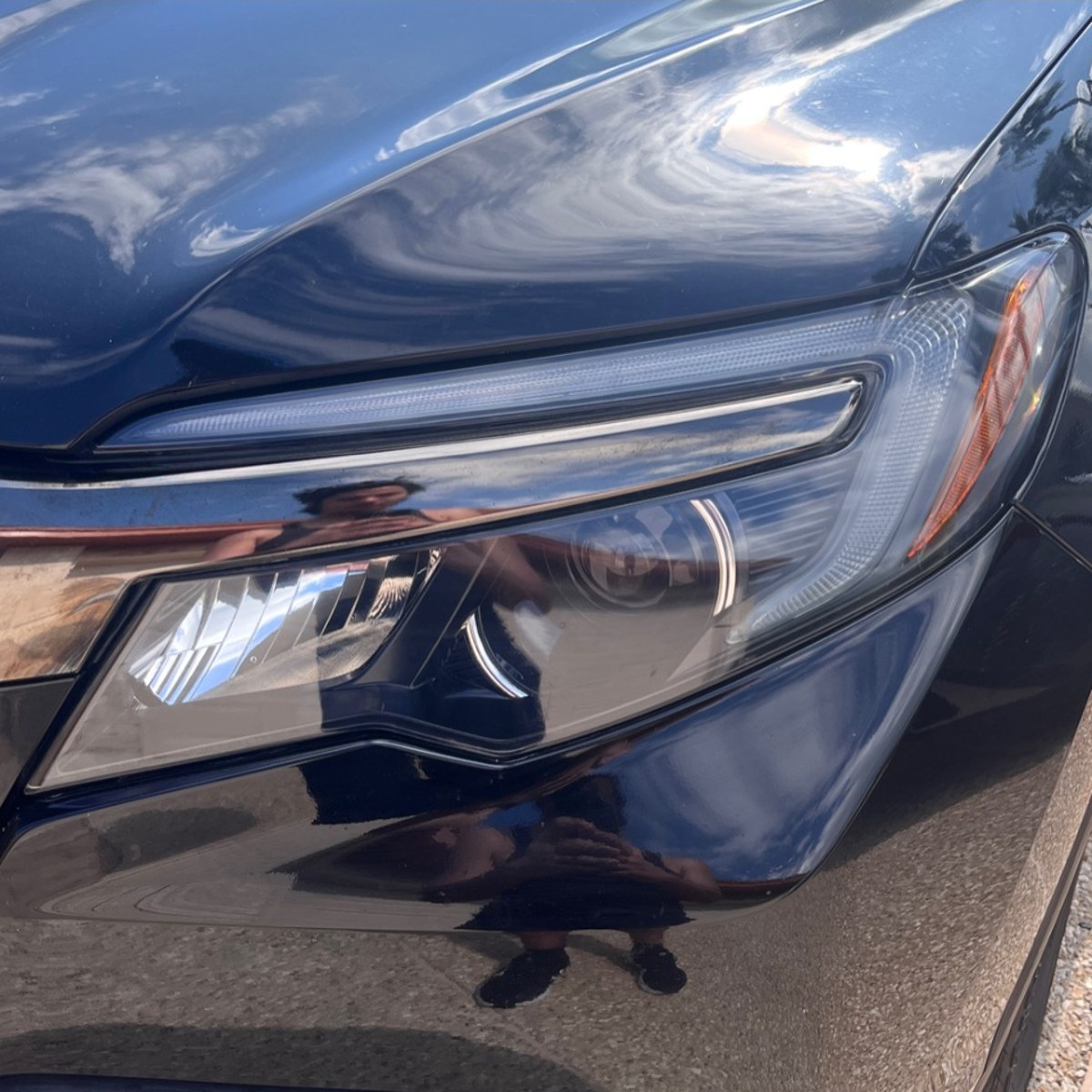 Honda Sedan after restoration
