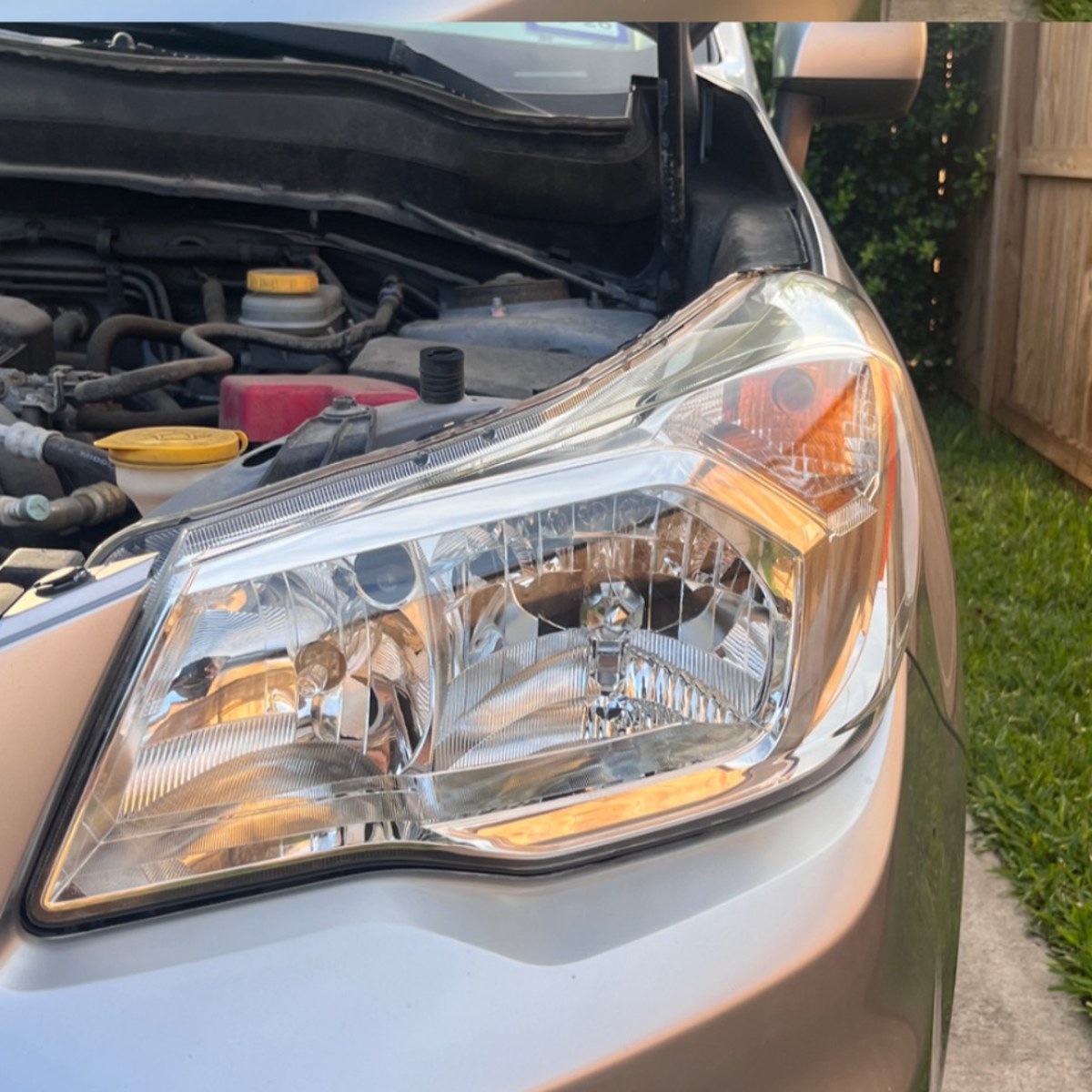 Subaru Forester after restoration